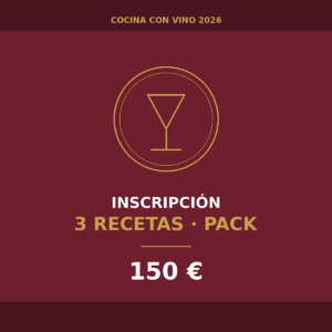 Inscripción — 3 recetas (Pack)