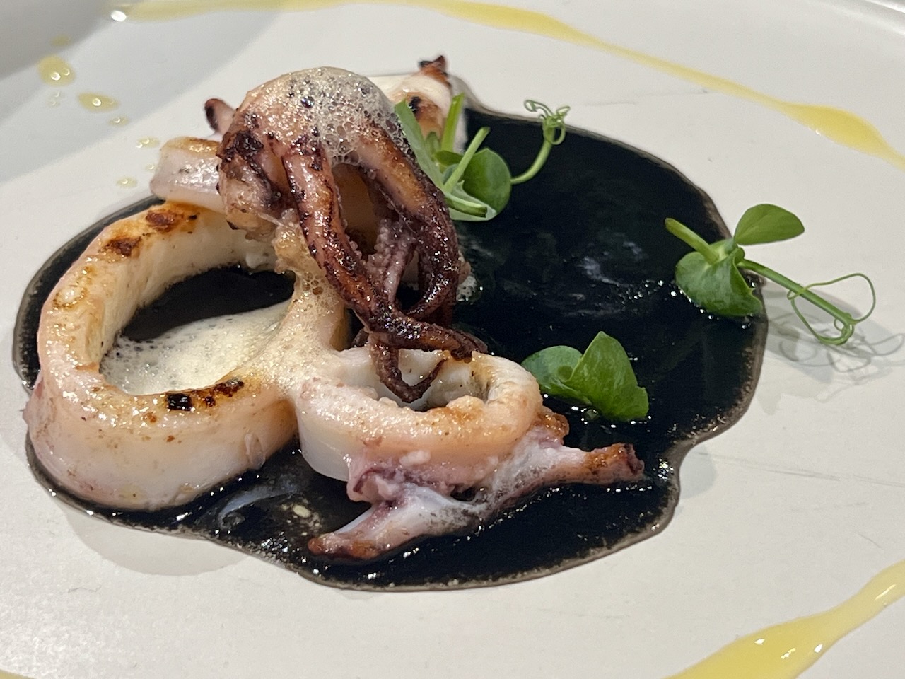 Ganadores Cocina con Vino 2026, segundo premio: calamar encebollado con aires de vino blanco al estilo tabarquino