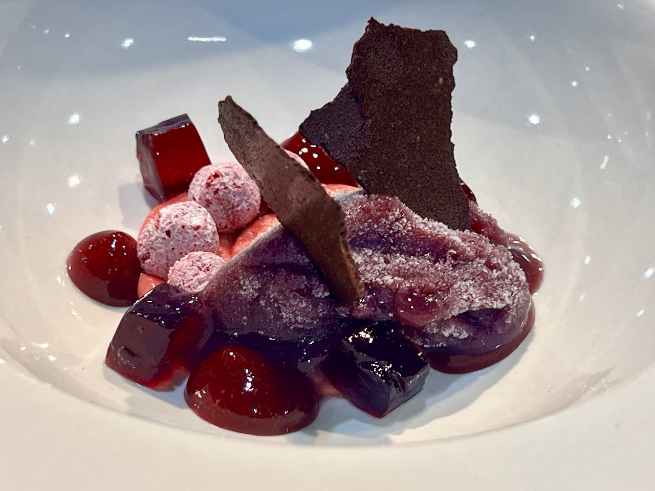 Ganadores Cocina con Vino 2026, tercer premio: Viña Floral, postre con Brumas de Ayosa de Tenerife